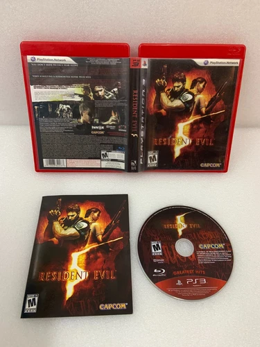 Resident Evil 5 Greatest Hits (Sony PlayStation 3, 2009) PS3 CIB