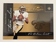 2005 Donruss Classics Saints Aaron Brooks Team Colors /1000 #TC-1