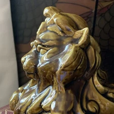 Vintage Kay Finch LION, CAT #849 Freeman & McFarlin CALIFORNIA Potteries Foo Dog