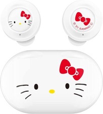Gourmandies Sanrio Characters Fully Wireless Stereo Earbuds Hello Kitty SANG-136