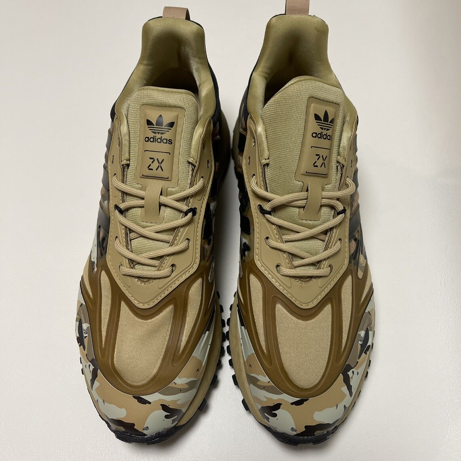 Adidas ZX 2K Boost 2.0 Trail Men's Athletic Sneakers Beige Black Shoe  GZ7783 New