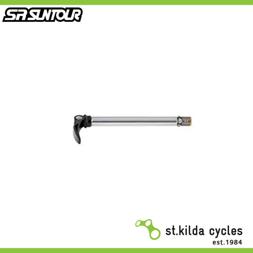 BANDIERA ASSE PASSANTE Sgancio Rapido Bicicletta 100x15 Mm Leva Forcella Anteriore Alluminio EUR - Foto 6