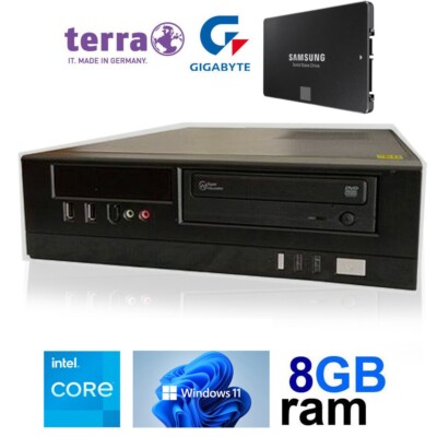 PC fisso Assemblato TERRA SFF Intel G3220 Ram 8gb SSD Samsung 192gb ...