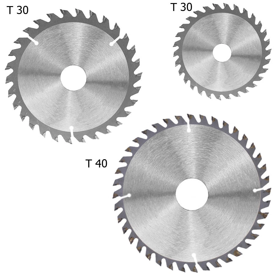 Lame Circolari Per Legno Scheppach 12 Pezzi | 130x1.03x0.38mm | Per Sega A Svolgere | Senza Perno Trasversale - Foto 9