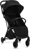 Lightweight Foldable Baby Stroller – 5-Point Harness, Adjustable Backrest