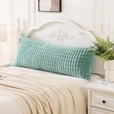 Decorative Body Pillow Cover 20x54 Inches, Super Soft and 20" 54" Sage Green