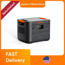 Jackery Refurbished HomePower 3000 Portable Power Station, 3072Wh Battery