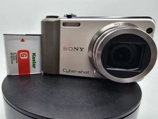 Sony Cyber-Shot DSC-HX7V Digital Camera White Tested No Flash READ