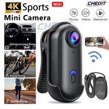 4K Mini Action Camera WiFi Magnetic Body Cam Waterproof Helmet Sports Camera