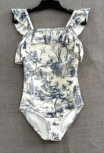 Dillards GB Girls One Piece Bathing Swim Suit Size 7- 8 years