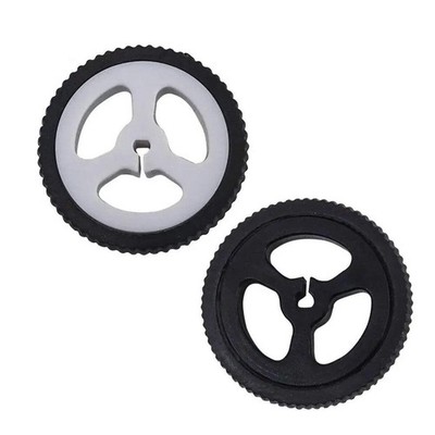 4/20pcs D-Hole Rubber Wheel for N20 Motor D Shaft Tire Car Robot DIY Toys Parts