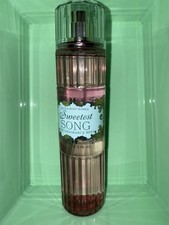 Bath  Body Works Sweetest Song Fine Fragrance Mist Body Spray 8.Oz New