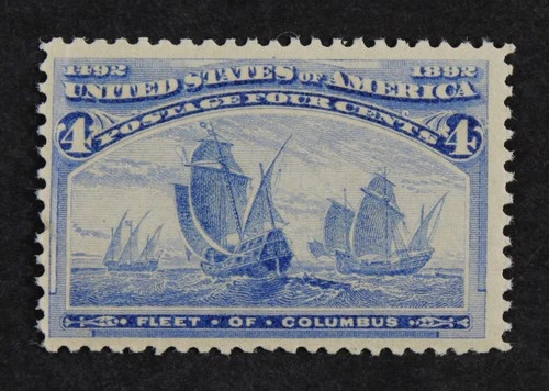 CKStamps: US Stamps Collection Scott#233 4c Columbian Mint NH OG