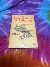 The Book of Dragons Hardcover E. Nesbit 1950 Illustrated Fantasy Looking Glass