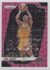 2024 Panini Prizm WNBA Pink Velocity Prizm 7/79 Lisa Leslie #98 HOF 1gv4