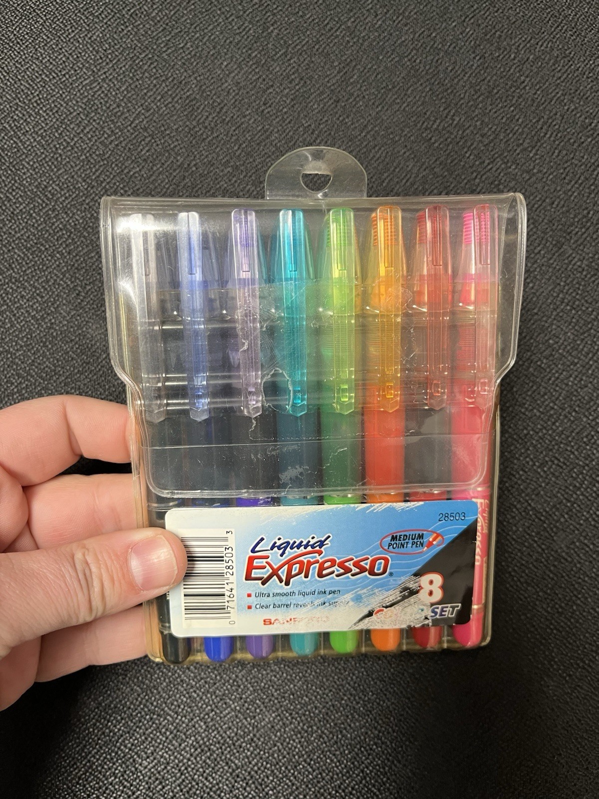 TESTED WORKING Vntg Liquid Expresso Sanford Ink Pen Colors S