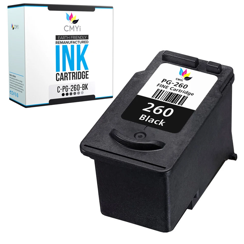 PG-260 CL-261 Ink Cartridges Lot for Canon 260 261 Combo Pack Fits PIXMA - Image 2 of 4