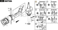Originaler Motorbaum Stiga - 118551801/0
