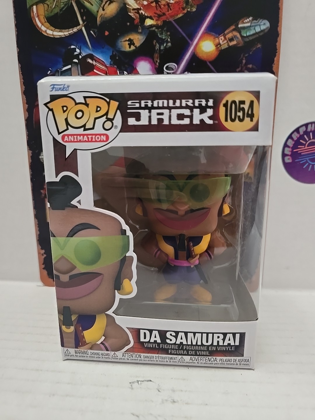 Funko Pop Vinyl Samurai Jack Da Samurai Action Figure #1054