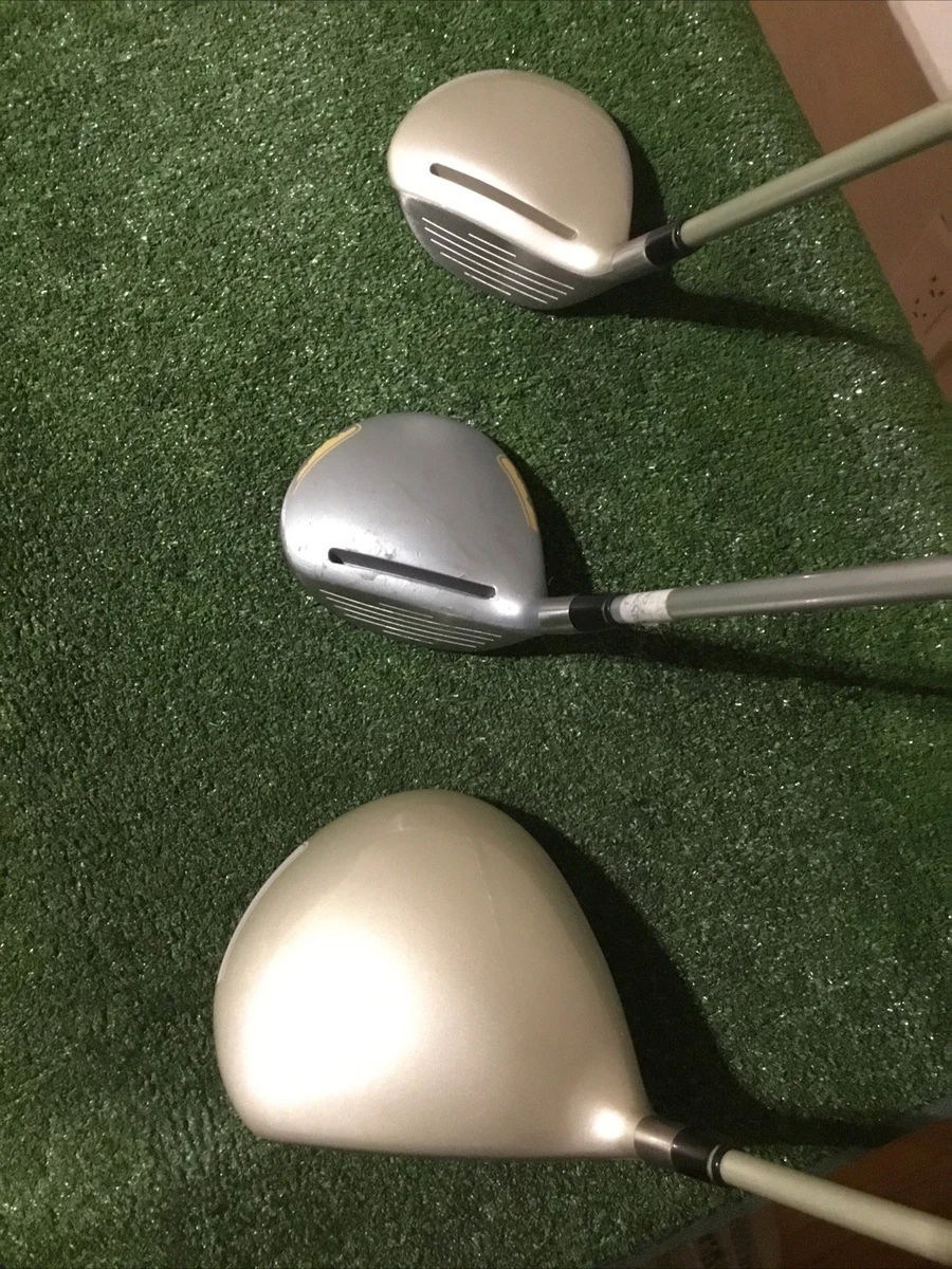 Adams Women’s Idea Woods Set (Driver, 5W, 7W) Ultralite 45g Graphite Shafts