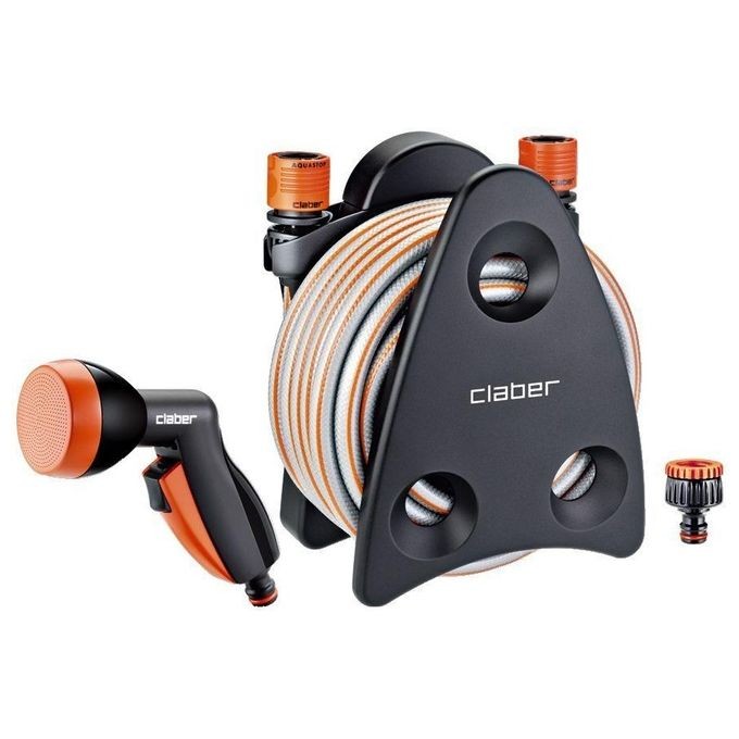 Kit Irrigazione Claber Mini-Set Garden: Tubo 10m e Pistola Inclusa