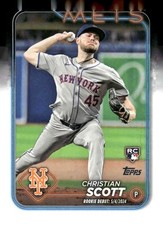 2024 Topps Update #US253 Christian Scott