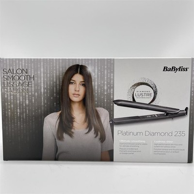 BaByliss Platinum Diamond Glätteisen ST259E, Professioneller Haarglätter