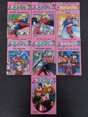 Slayers Manga - Bände 1 - 6 + Slayers Special - komlett in Deutsch