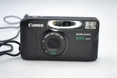 Canon Sure Shot Max Date AF 35mm Point & Shoot Film Camera Flash Not Working