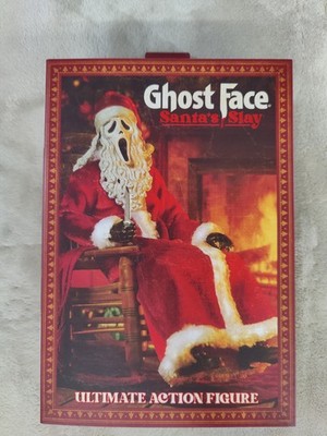 NECA Ultimate Scream Ghost Face Santas Slay Action Figure Not Mint 