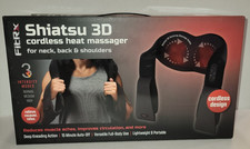 FitRx Cordless Shiatsu Shoulder, Back and Neck Massager with Heat USB NEW in Box