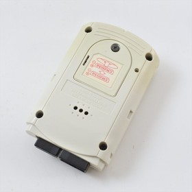 Dreamcast Official VISUAL MEMORY only HKT-7000 White No Cap Sega VMU CHINA d380