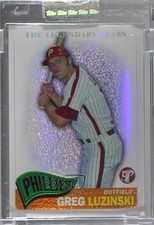 2005 Topps Pristine Legends Refractor 114/549 Greg Luzinski #82 5x0