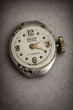 ⌚ Gruen Precision 294R 17J Swiss Vintage Watch Movement Parts Repair