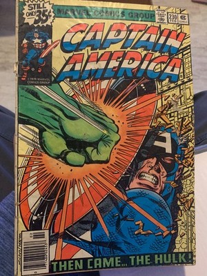 Captain America #230 Then Came... The Hulk! Classic Bob Layton Cover