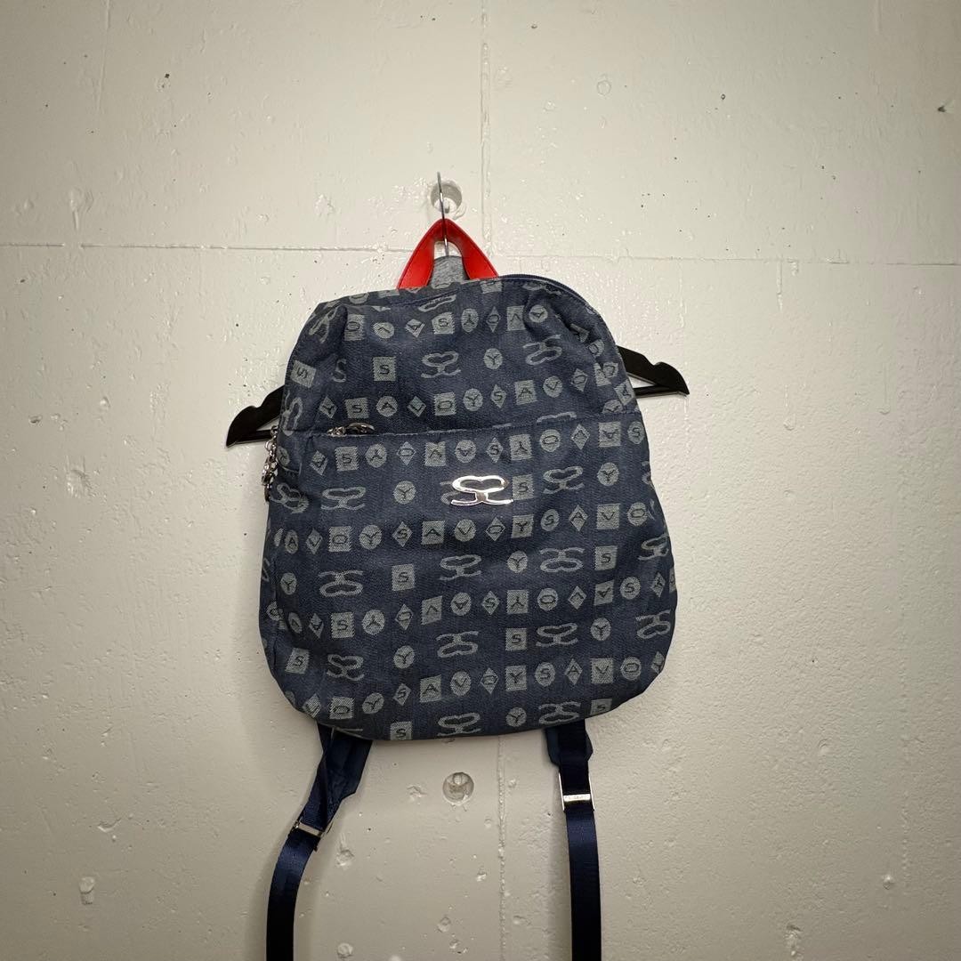 Savoy All-Over Pattern Backpack Bag - image 1