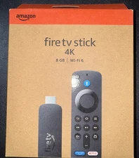 Amazon Fire TV Stick 4K  Streaming Device Alexa Voice Remote. Brand New Sealed