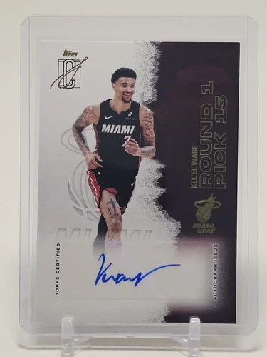 2025 Topps Signature Kel'el Ware Base (RAW)