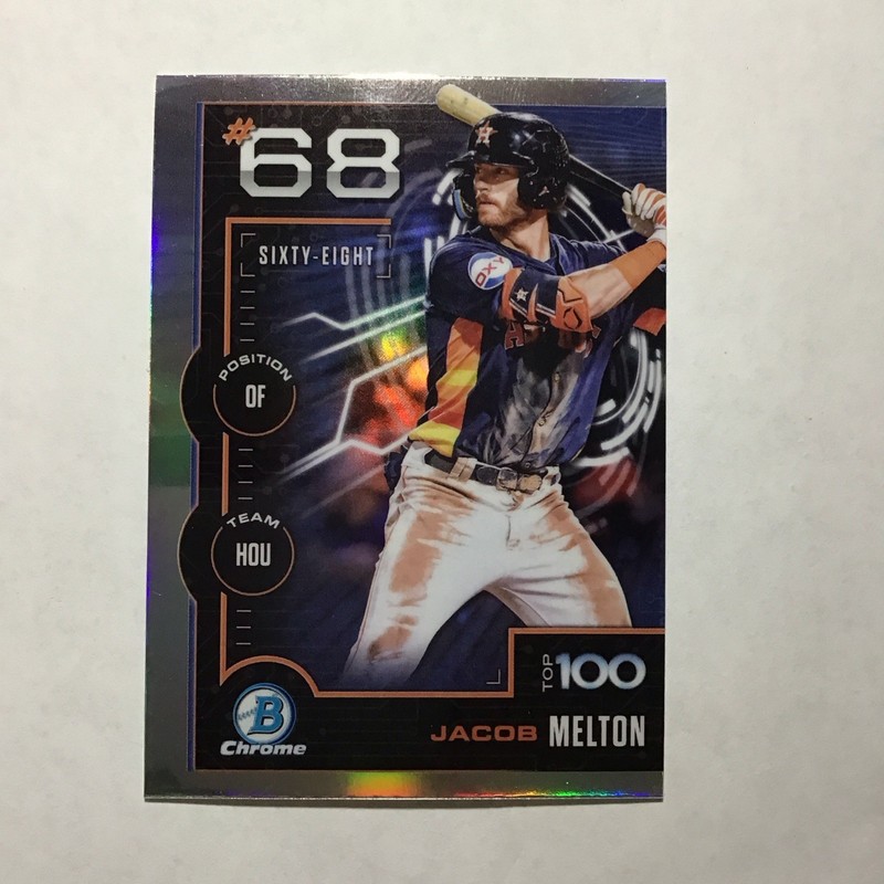 2025 Bowman - Bowman Scouts Top 100 Chrome Jacob Melton #BTP-68 (RC)