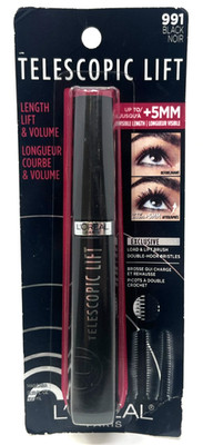 Loreal Telescopic Lift Length Lift & Volume Mascara 0.33 fl oz Sealed 991 Black
