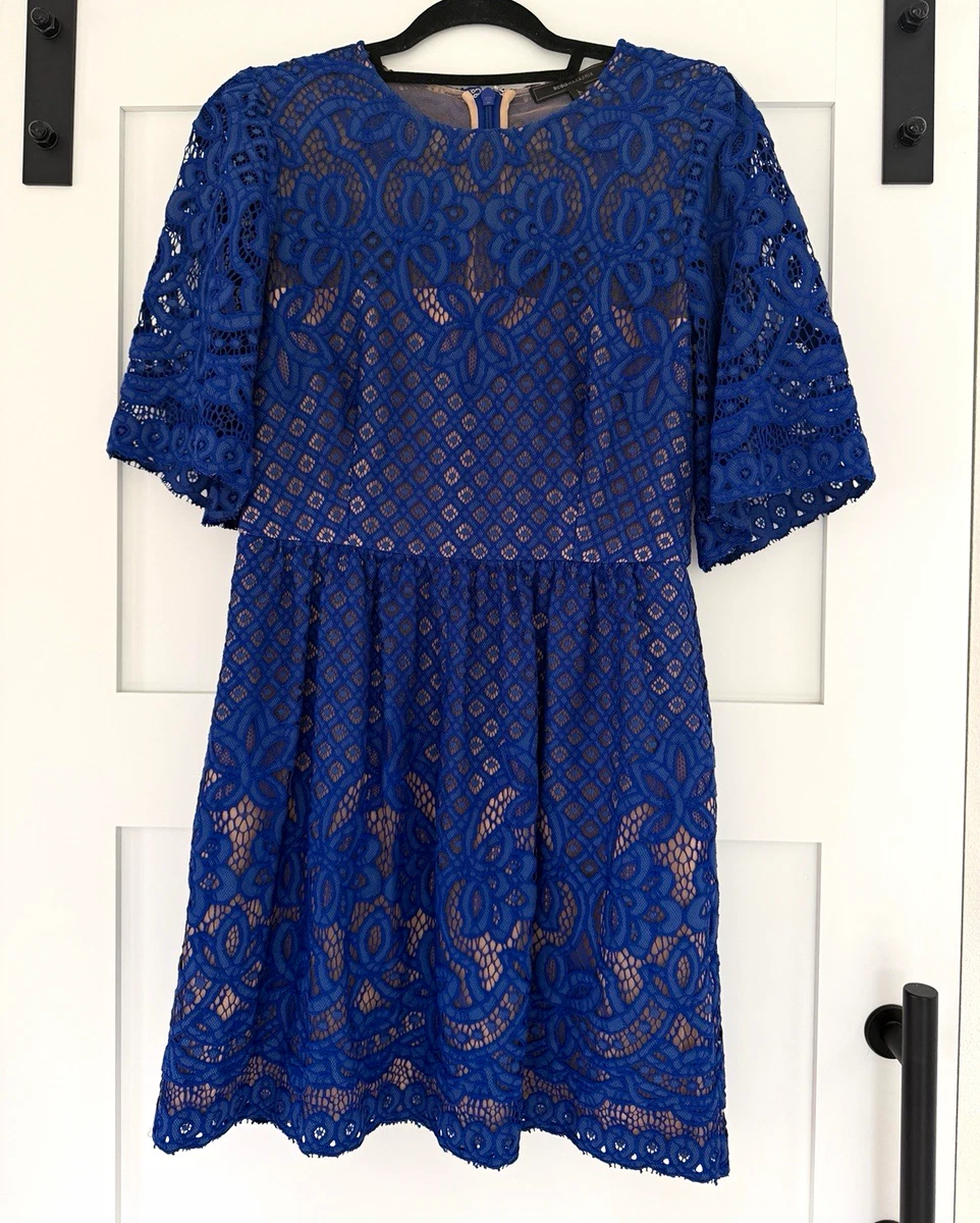 bcbg blue floral dress BCBGMaxAzria | Dresses | Beautiful Bright Blue Floral Bcbg Maxazria Formal  Gown