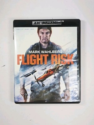 FLIGHT RISK (4K Ultra HD + Blu-Ray ) - Mark Wahlberg 