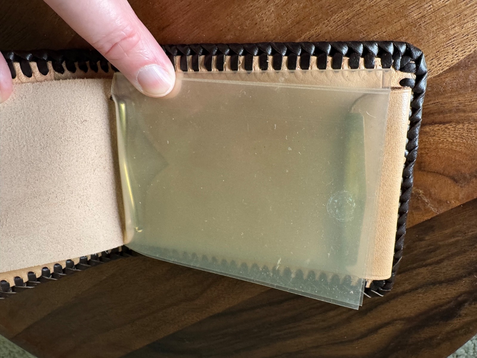 Pizza Hut Taco Hut vintage men’s wallet billfold Americana fast food advertising