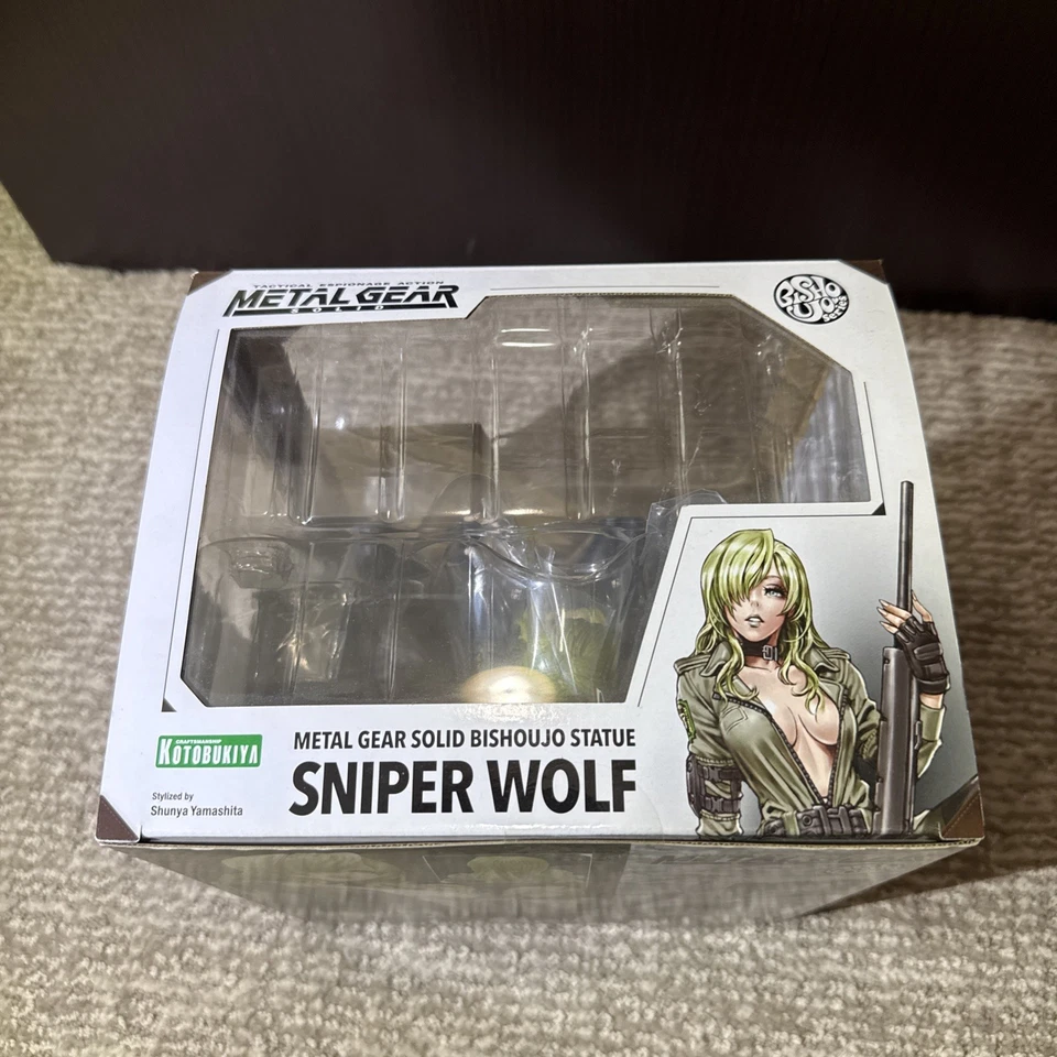 NUEVO Metal Gear Solid KOTOBUKIYA Bishoujo Sniper Wolf 6,75 pulgadas Estatua - 906842 Foto 3 de 4