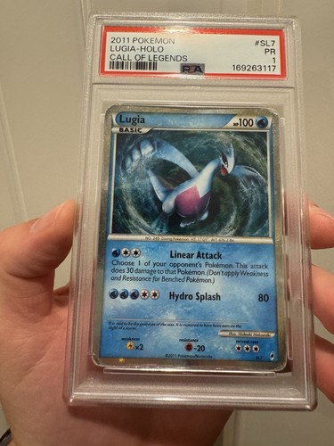 Lugia graded PSA 1 for sale on eBay