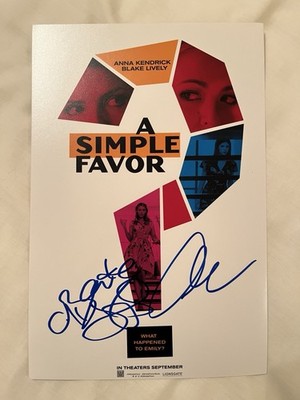 Anna Kendrick & Blake Lively Original Autogramme, persönlich signiert, 12x8 Foto