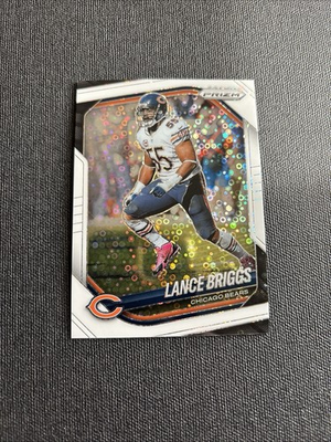 #ad 2025 Panini Prizm Lance Briggs White Disco Prizm #257 Chicago Bears $5.00