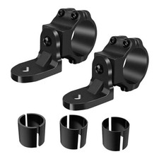 UTV Whip Mount for 1.5"- 2" Roll Cage Clamp 360 Adjustable Aluminum Black