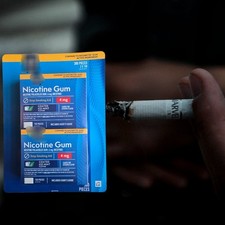 Member's Mark 4mg Nicotine Polacrilex Gum Mint Coated Flavor - Box of 300 Gums