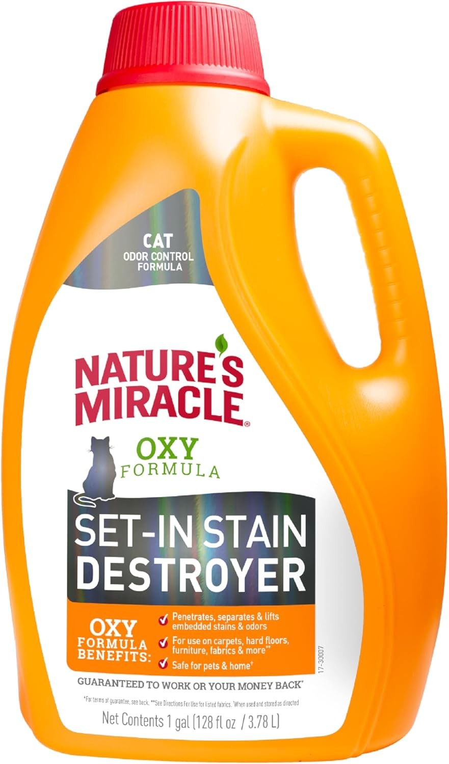 Nature&rsquo;s Miracle Set-In Stain Destroyer, 1 Gallon, For 128
